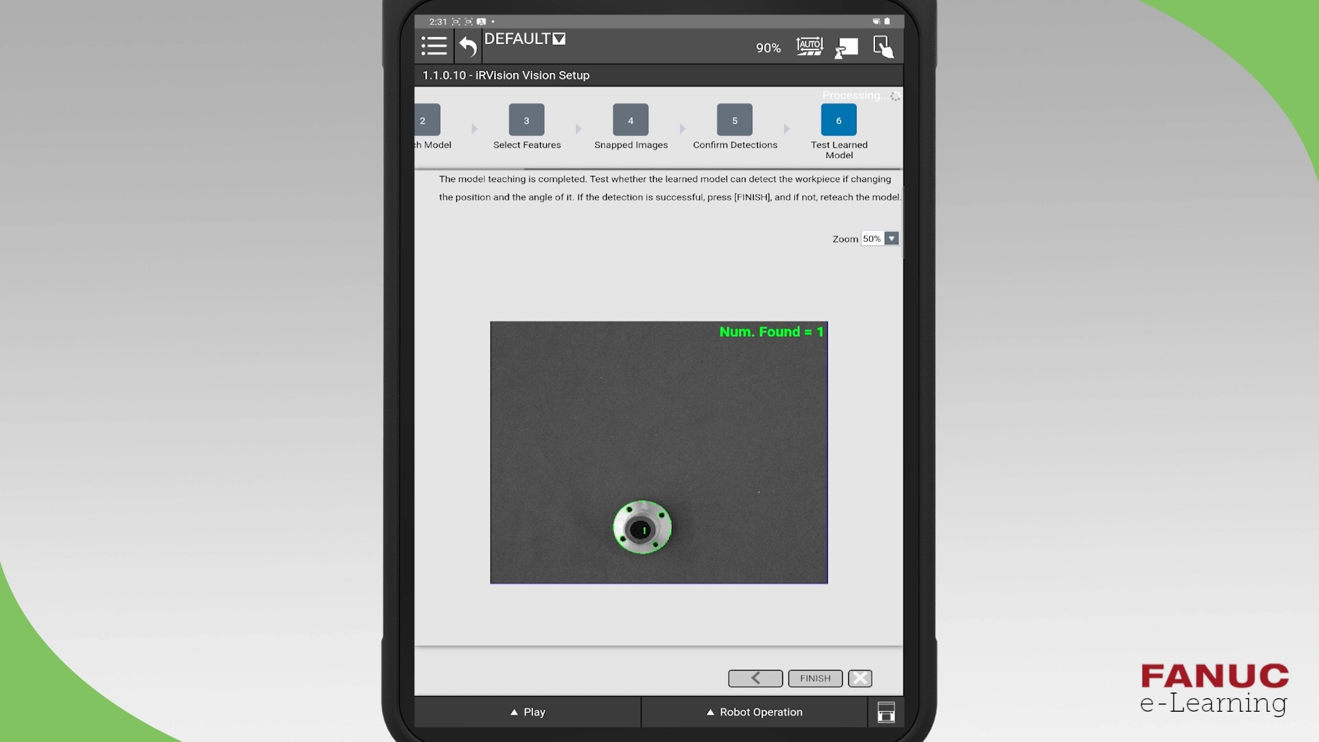 Irvision 3d part 2 finding and picking the part